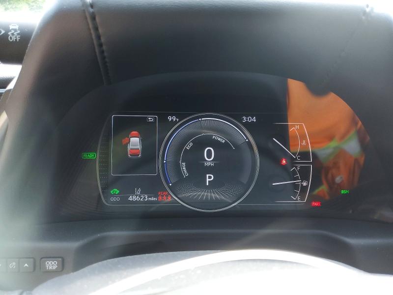 2020 Lexus VIN 58AE21B16LU012411 COPART salvage auction — SIDE, Md - Cert Of Salvage > 75% Damage, sold $16,500 on 2026-07-31 (photo 9)