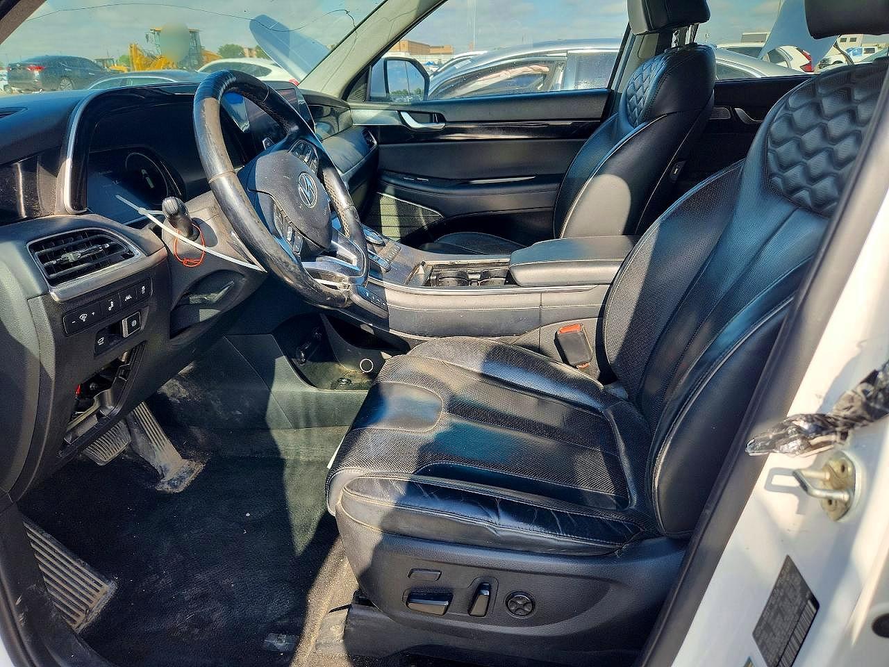 2021 Hyundai Palisade VIN KM8R5DHE0MU206249 COPART salvage auction — Normal Wear, TX - CERTIFICATE OF TITLE, sold $9,700 on 2026-07-08 (photo 7)