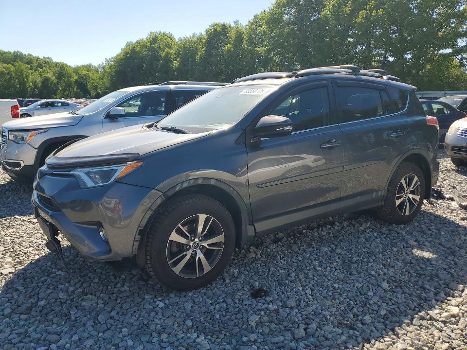 2018 Toyota Rav 4 VIN JTMRFREV6JD230053 COPART salvage auction — FRONT END, MA - CERT OF TITLE-SALVAGE, sold $6,500 on 2026-07-29 (photo 1)