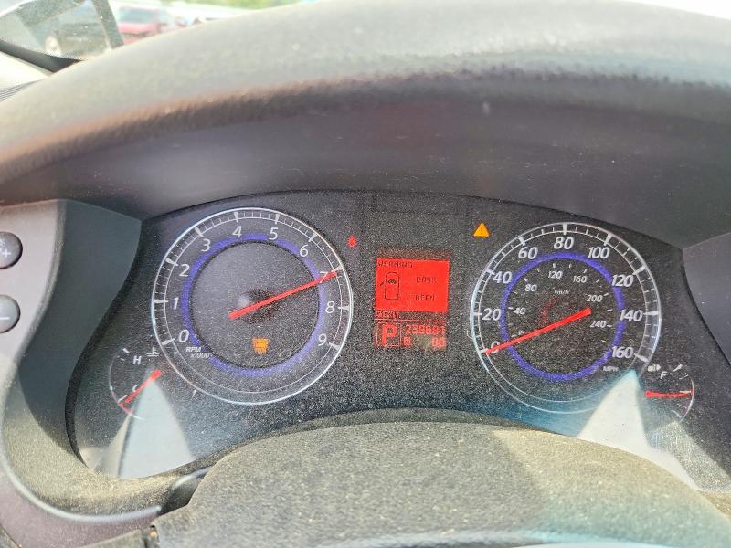 2008 Infiniti Ex35 VIN JNKAJ09F98M351632 COPART salvage auction — MINOR DENT/SCRATCHES, Oh - Certificate Of Title, sold $400 on 2026-07-02 (photo 9)