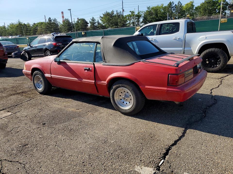 1993 Ford Mustang VIN 1FACP44M4PF157931 COPART salvage auction — REAR END, Co - Public - Salvage Title, sold $750 on 2026-07-02 (photo 2)