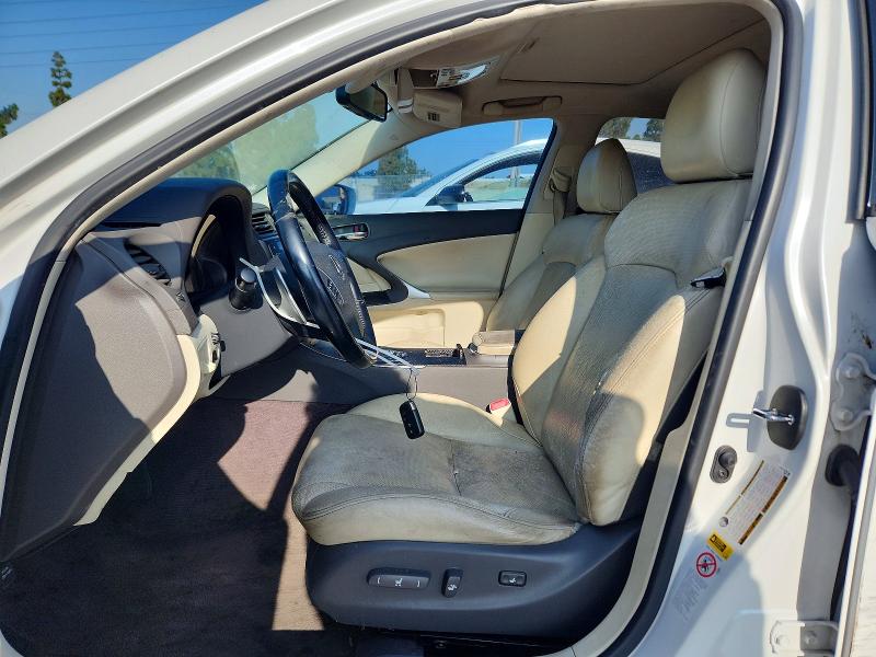 2009 Lexus Is VIN JTHBK262195086778 COPART salvage auction — SIDE, Ca - Salvage Certificate, sold $625 on 2026-07-14 (photo 7)