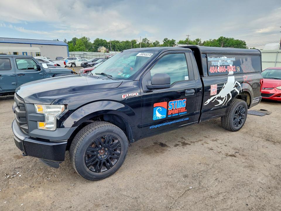 2016 Ford F-150 VIN 1FTMF1E8XGKD34751 COPART salvage auction — MINOR DENT/SCRATCHES, Pa - Cert Of Title, sold $1,500 on 2026-07-09 (photo 1)