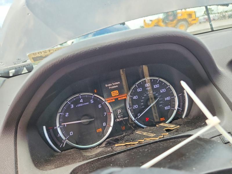 2019 Acura Tlx VIN 19UUB1F31KA004205 COPART salvage auction — WATER/FLOOD, La - Cert Of Title-Salvage Flood, sold $2,400 on 2026-07-22 (photo 9)