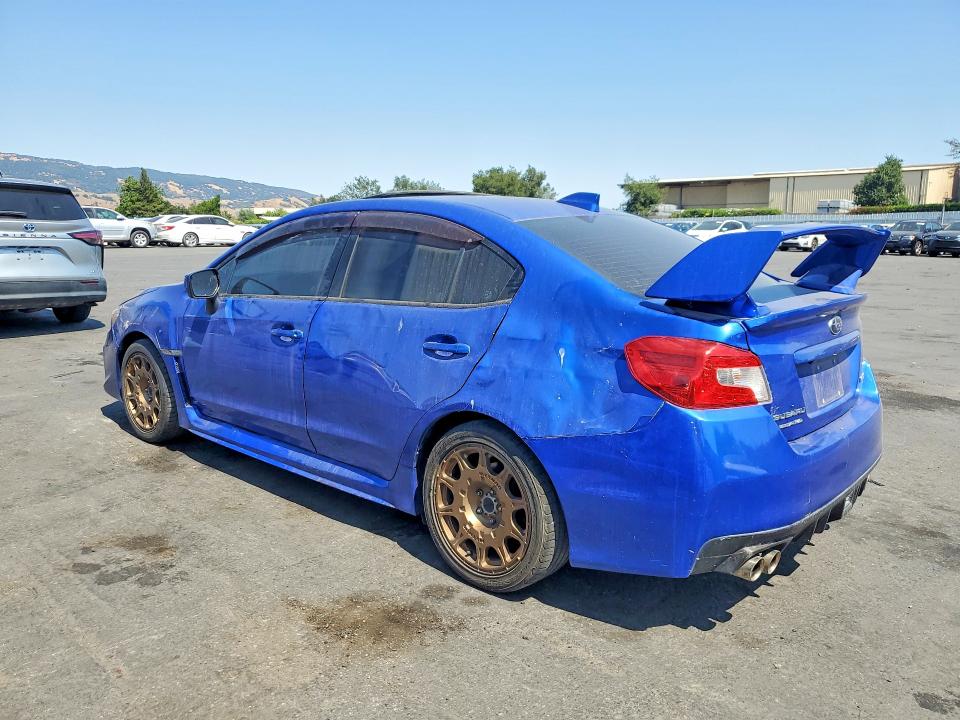 2018 Subaru VIN JF1VA1F67J9823788 COPART salvage auction — REAR END, Ca - Dis/Dlr/Exp Only Clean Title, sold $4,100 on 2026-07-23 (photo 2)
