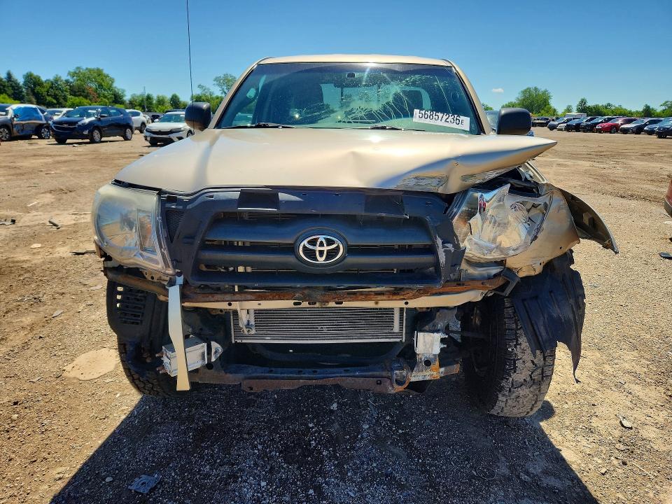 2005 Toyota Tacoma VIN 5TETX62N05Z085174 COPART salvage auction — FRONT END, Il - Salvage Certificate, sold $1,700 on 2026-07-28 (photo 5)