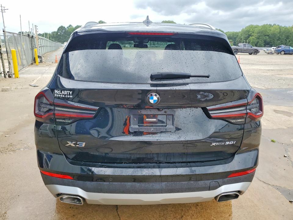 2023 BMW X3 VIN 5UX53DP03P9R45569 COPART salvage auction — FRONT END, AR - CERTIFICATE OF TITLE, sold $50 on 2026-07-23 (photo 6)