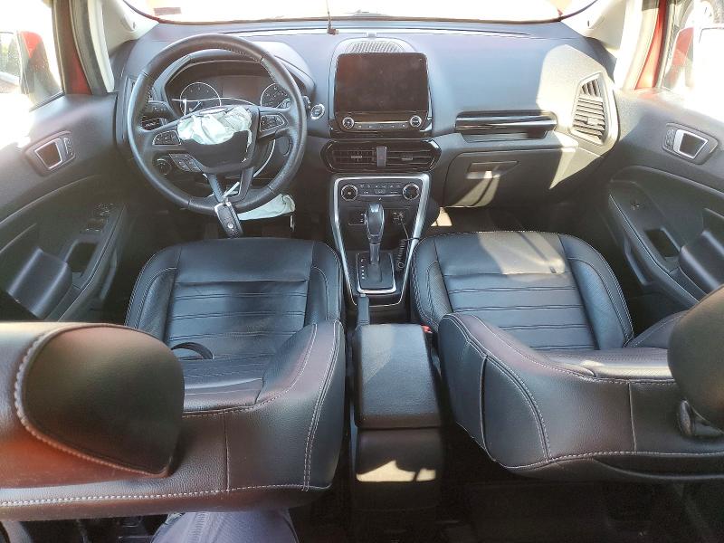 2020 Ford Ecosport VIN MAJ6S3KL6LC312488 COPART salvage auction — FRONT END, Salvage Title, sold $2,200 on 2026-07-21 (photo 8)