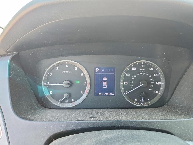 2016 Hyundai Sonata VIN 5NPE24AF2GH314255 COPART salvage auction — REAR END, OH - CERT OF TITLE-SALVAGE, sold $500 on 2026-07-02 (photo 9)