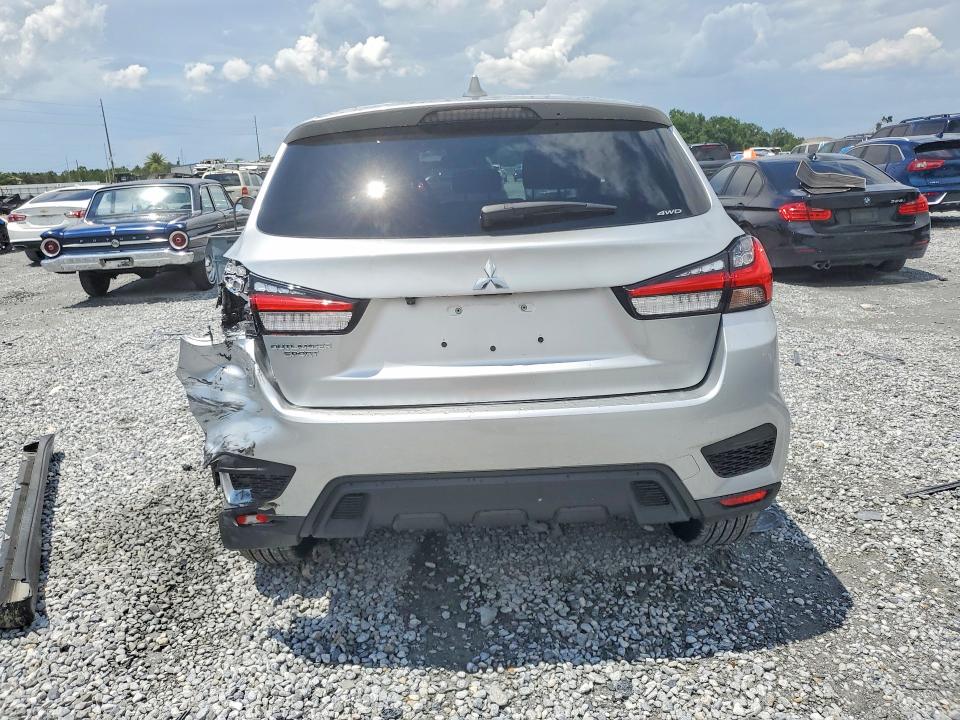 2026 Mitsubishi VIN JA4ARUAU8TU009829 COPART salvage auction — REAR END, Fl - Certificate Of Title, sold $10,300 on 2026-07-27 (photo 6)
