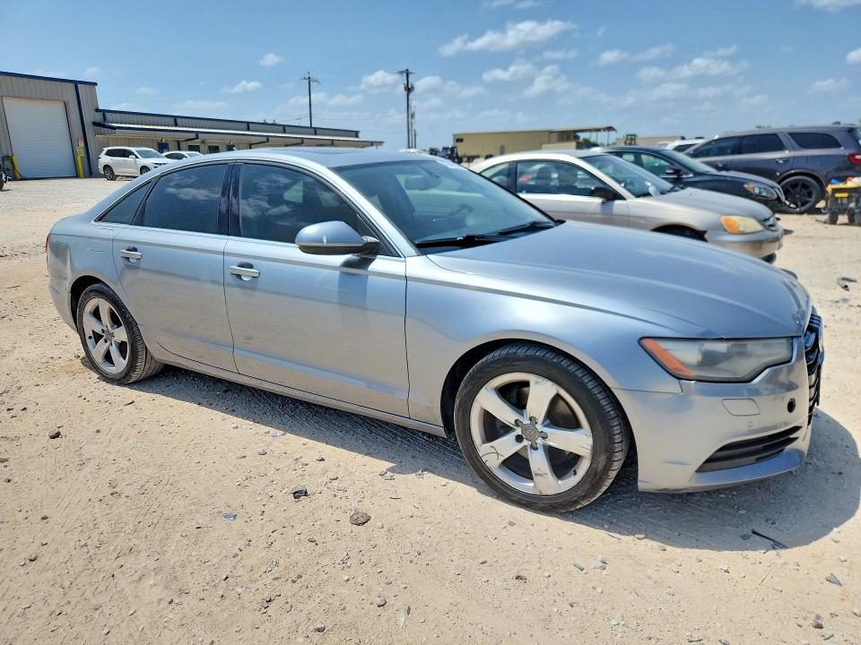 2012 Audi A6 VIN WAUDFAFC0CN154932 COPART salvage auction — REAR END, Tx - Certificate Of Title, sold $925 on 2026-07-30 (photo 4)