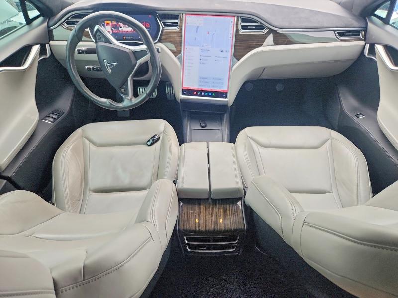 2014 Tesla Model s VIN 5YJSA1H20EFP67857 COPART salvage auction — WATER/FLOOD, TX - SALVAGE TITLE-FLOOD DAMAGE, sold $825 on 2026-07-24 (photo 8)