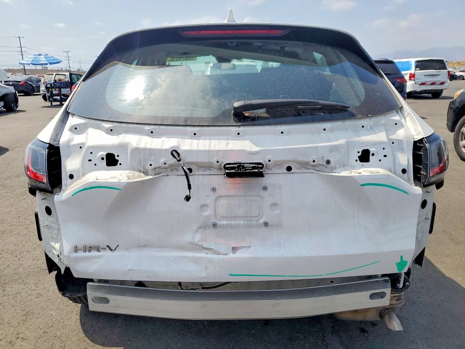 2025 Honda Hr-v VIN 3CZRZ1H31SM720919 COPART salvage auction — REAR END, Ca - Salvage Certificate, sold $11,400 on 2026-07-29 (photo 6)