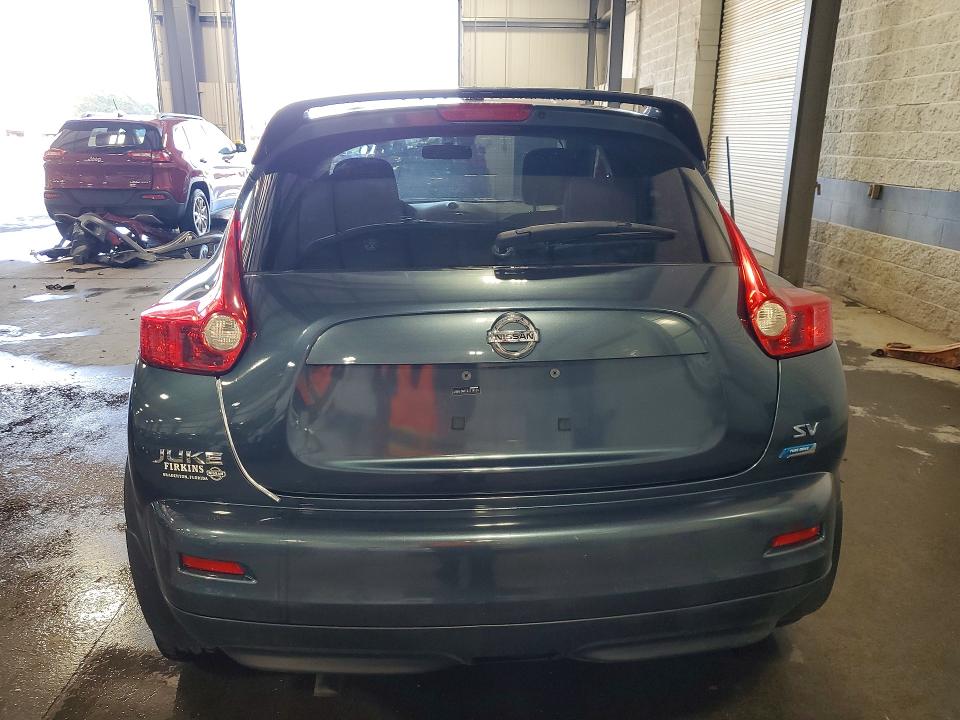 2012 Nissan Juke VIN JN8AF5MR7CT114559 COPART salvage auction — HAIL, Mn - Cert Of Title-Prior Salvage, sold $850 on 2026-07-16 (photo 6)
