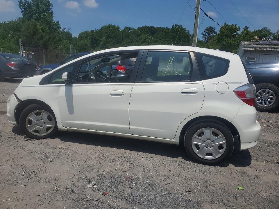 2013 Honda Fit VIN JHMGE8H33DC036233 COPART salvage auction — FRONT END, Pa - Certificate Of Salvage, sold $1,350 on 2026-07-16 (photo 2)