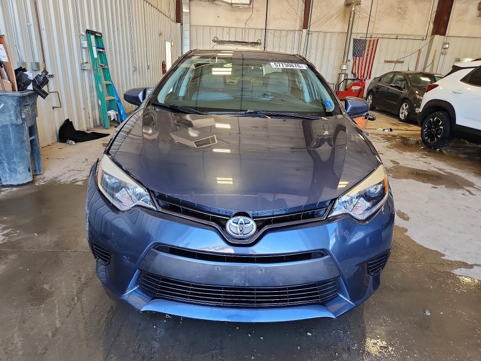 2015 Toyota Corolla VIN 5YFBURHE7FP303857 COPART salvage auction — FRONT END, IL - SALVAGE CERTIFICATE, sold $2,950 on 2026-07-27 (photo 5)