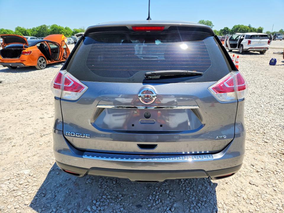 2016 Nissan VIN KNMAT2MV3GP635549 COPART salvage auction — FRONT END, Oh - Cert Of Title-Salvage, sold $2,700 on 2026-07-28 (photo 6)