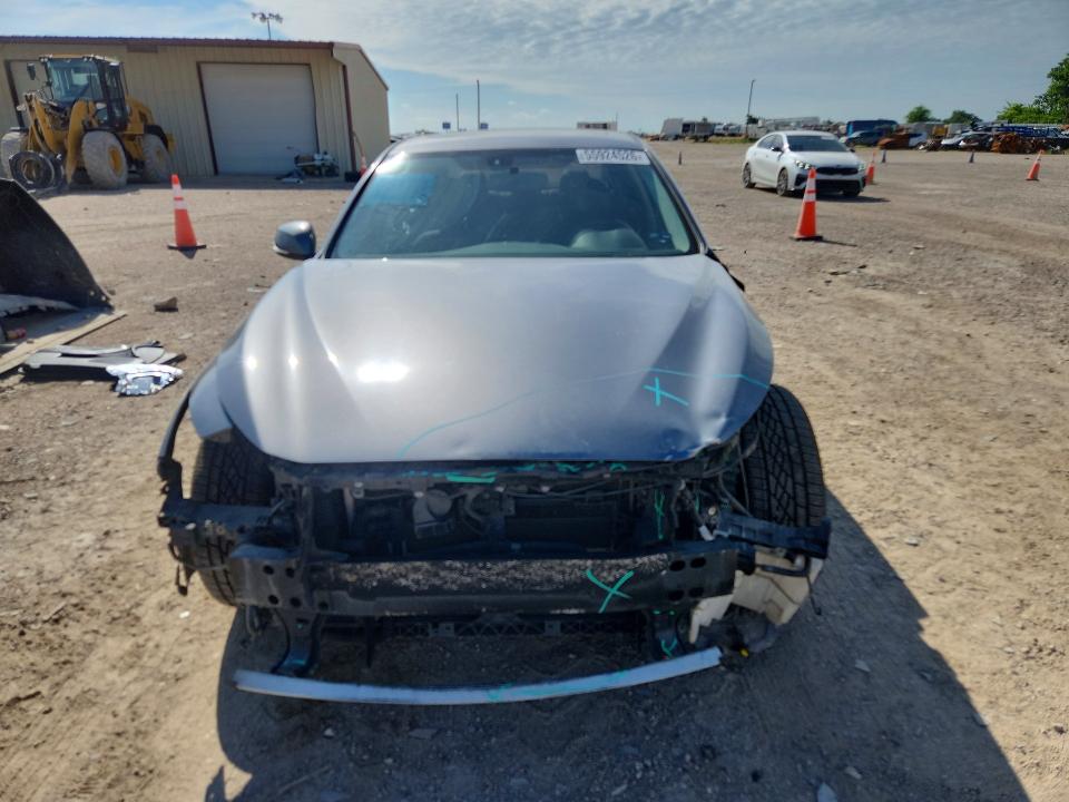 2018 Infiniti Q50 VIN JN1EV7AR0JM437572 COPART salvage auction — FRONT END, Tx - Salvage Vehicle Title, sold $3,700 on 2026-07-15 (photo 5)