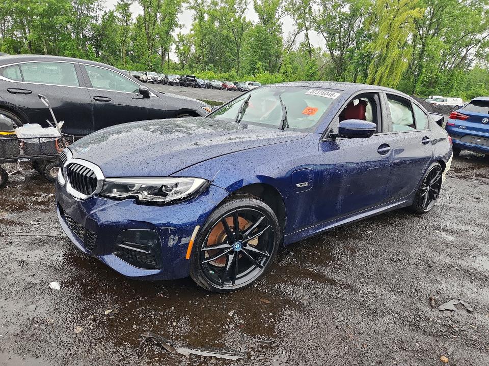 2022 BMW VIN WBA5P9C04NFM09489 COPART salvage auction — REAR END, Ct - Cert Of Title-Salvage, sold $525 on 2026-07-21 (photo 1)