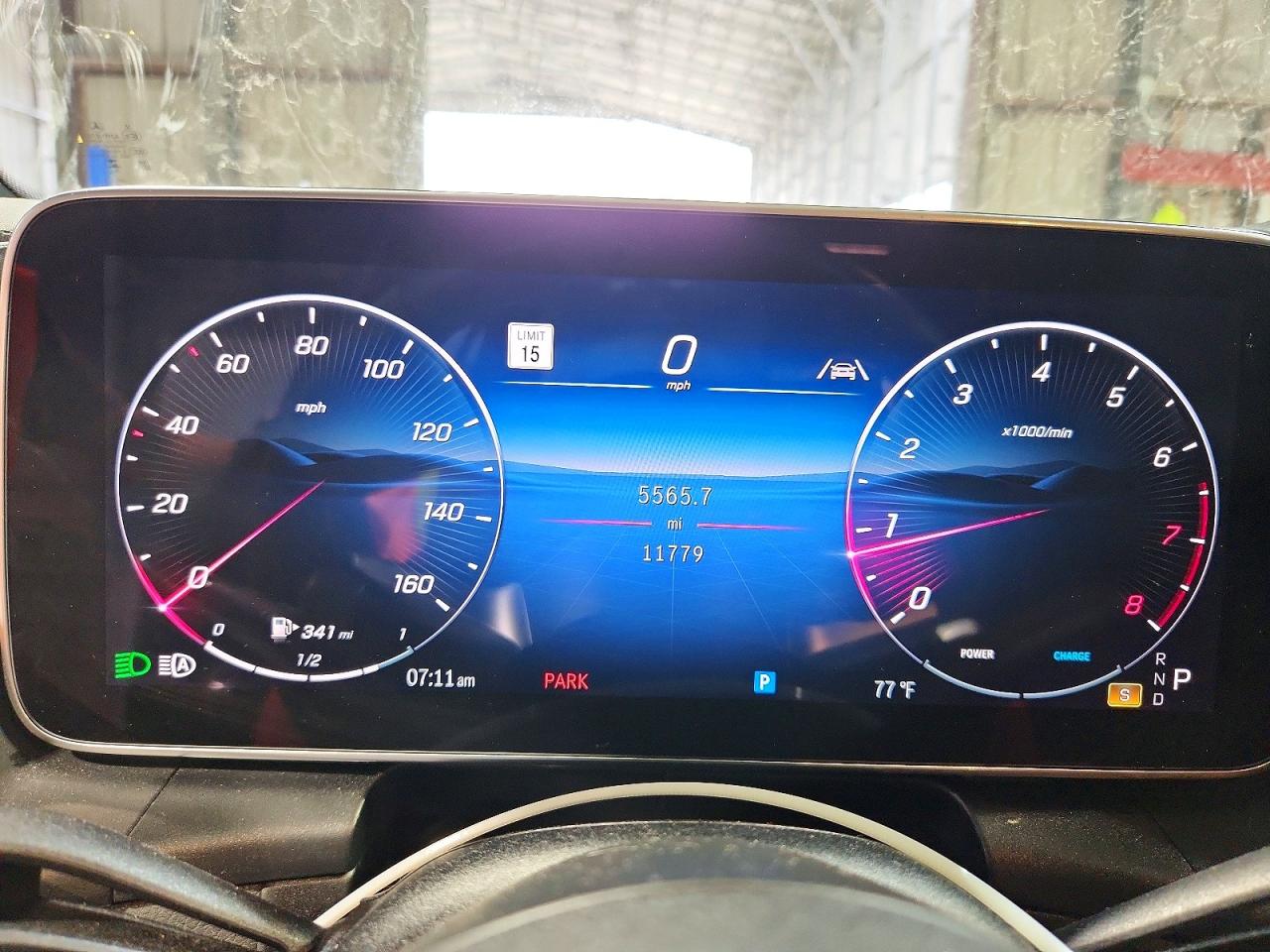 2025 Mercedes-Benz GLC-Class VIN W1NKJ4HB1SF387590 COPART salvage auction — Hail, MO - SALVAGE CERTIFICATE OF TITLE, sold $36,500 on 2026-07-06 (photo 9)