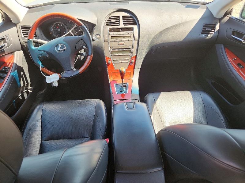 2007 Lexus Es 350 VIN JTHBJ46G972049499 COPART salvage auction — FRONT END, Ma - Cert Of Title-Parts Only Salva, sold $400 on 2026-07-30 (photo 8)