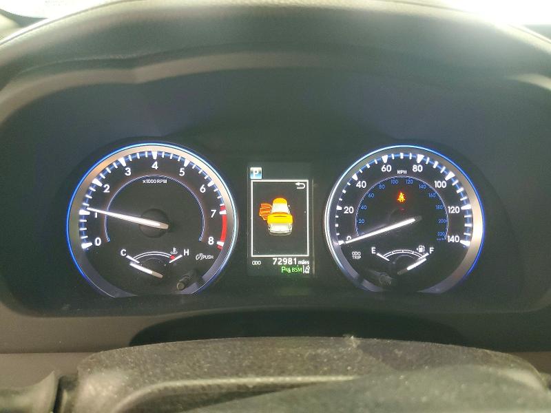 2017 Toyota Highlander VIN 5TDDZRFH9HS462459 COPART salvage auction — REAR END, Ne - Cert Of Title-Salvage, sold $10,800 on 2026-07-07 (photo 9)