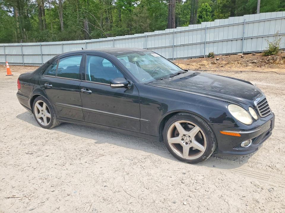 2009 Mercedes-benz E-klasse VIN WDBUF87X19B432503 COPART salvage auction — REAR END, Nc - Salvage Certificate Of Title, sold $350 on 2026-07-31 (photo 4)