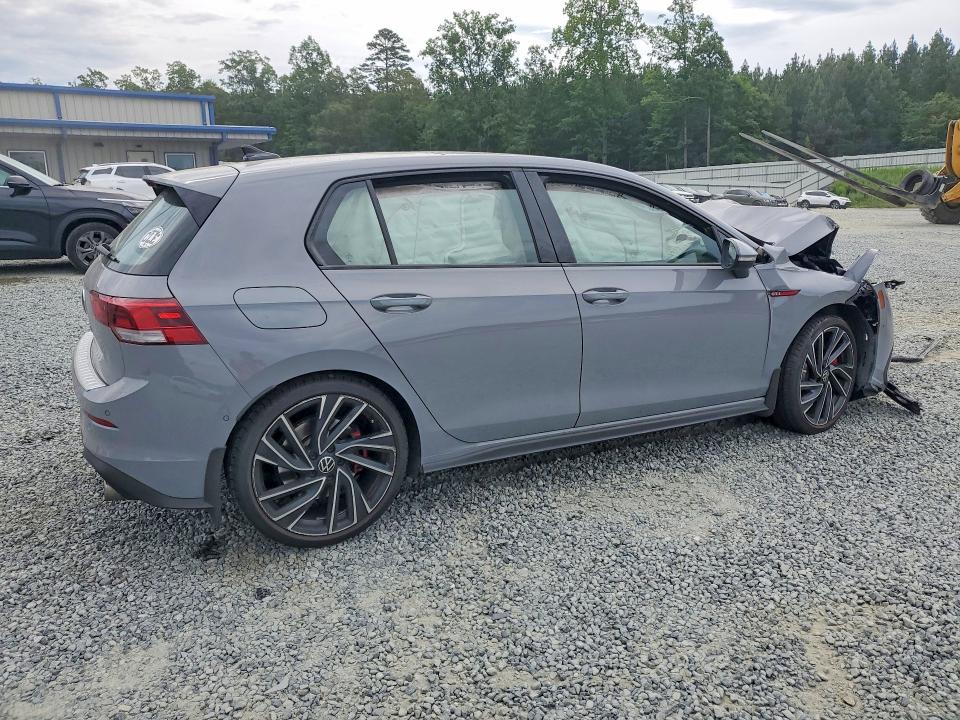 2024 Volkswagen Gti VIN WVWVA7CD0RW228391 COPART salvage auction — FRONT END, NC - SALVAGE CERTIFICATE OF TITLE, sold $4,150 on 2026-08-20 (photo 3)