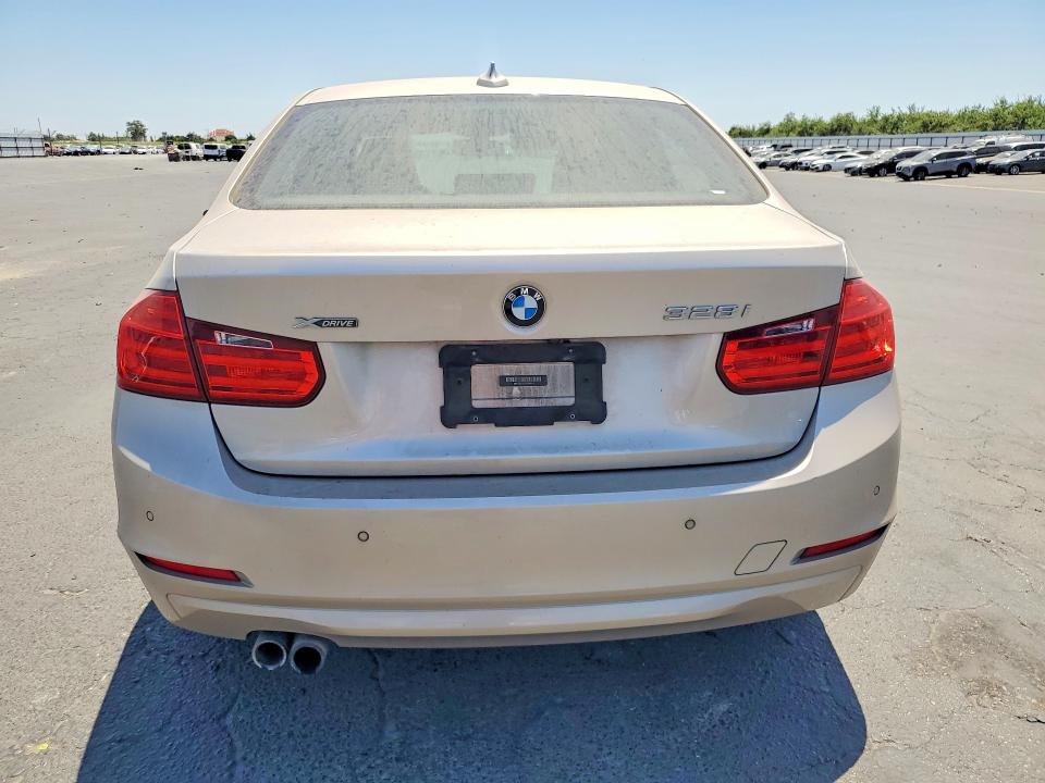 2015 BMW 3er VIN WBA3B3C50FF548681 COPART salvage auction — FRONT END, Ca - Salvage Certificate, sold $1,650 on 2026-07-16 (photo 6)