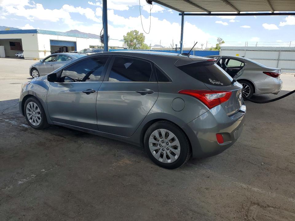 2017 Hyundai Elantra VIN KMHD35LH0HU372106 COPART salvage auction — SIDE, Tx - Salvage Vehicle Title, sold $975 on 2026-07-06 (photo 2)