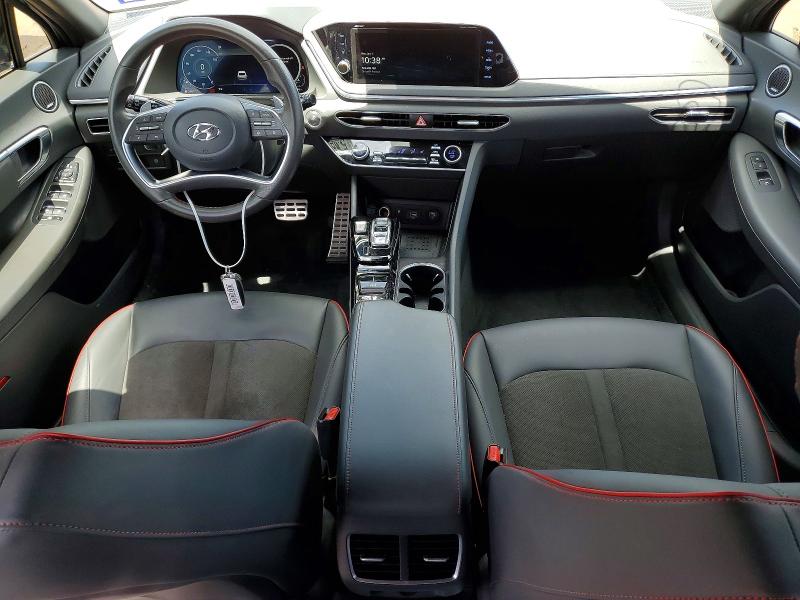 2023 Hyundai Sonata VIN KMHL44J21PA310425 COPART salvage auction — REAR END, Tx - Salvage Vehicle Title, sold $5,300 on 2026-07-27 (photo 8)