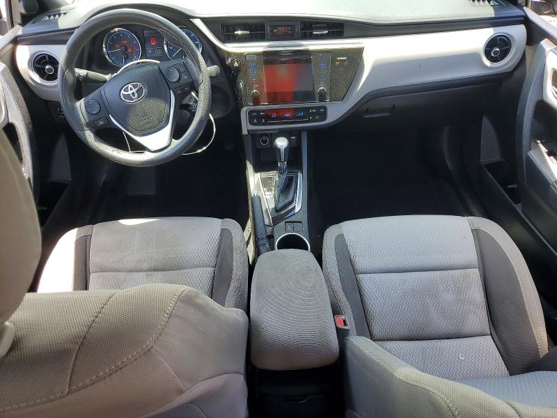 2017 Toyota Corolla VIN 5YFBURHE5HP680092 COPART salvage auction — FRONT END, Fl - Cert Of Title Slvg Rebuildable, sold $2,050 on 2026-07-27 (photo 8)