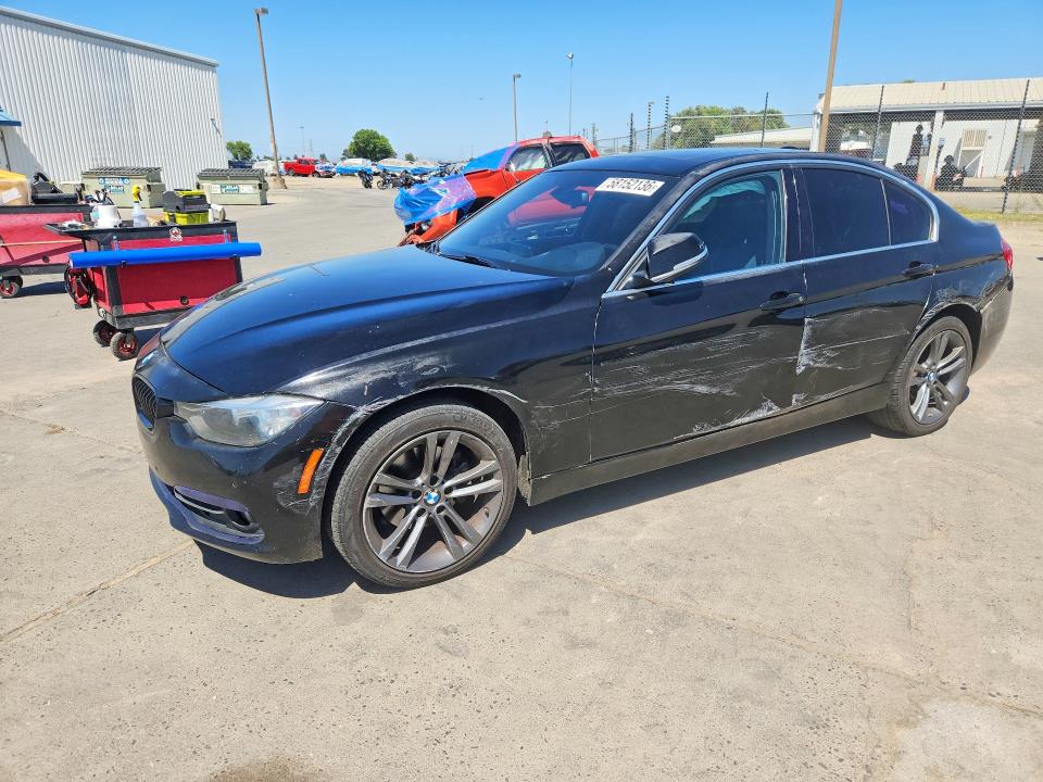 2017 BMW 3er VIN WBA8B9G59HNU09127 COPART salvage auction — SIDE, Ca - Salvage Certificate, sold $3,050 on 2026-07-13 (photo 1)