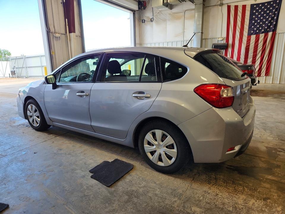 2015 Subaru Impreza VIN JF1GPAA67F9315049 COPART salvage auction — HAIL, Wi - Certificate Of Title, sold $925 on 2026-07-07 (photo 2)