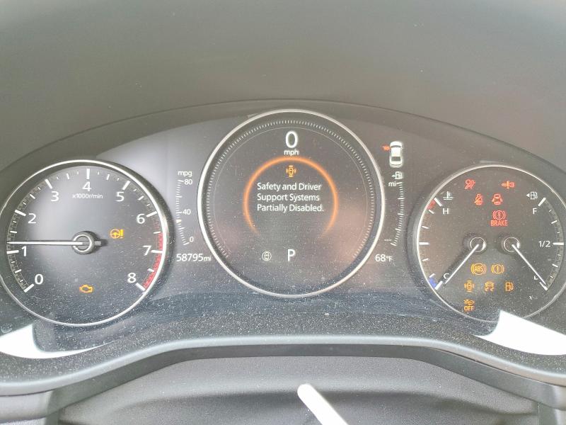 2020 Mazda 3 VIN JM1BPACLXL1167335 COPART salvage auction — FRONT END, Va - Cert Of Title - Salvage, sold $2,750 on 2026-07-08 (photo 9)