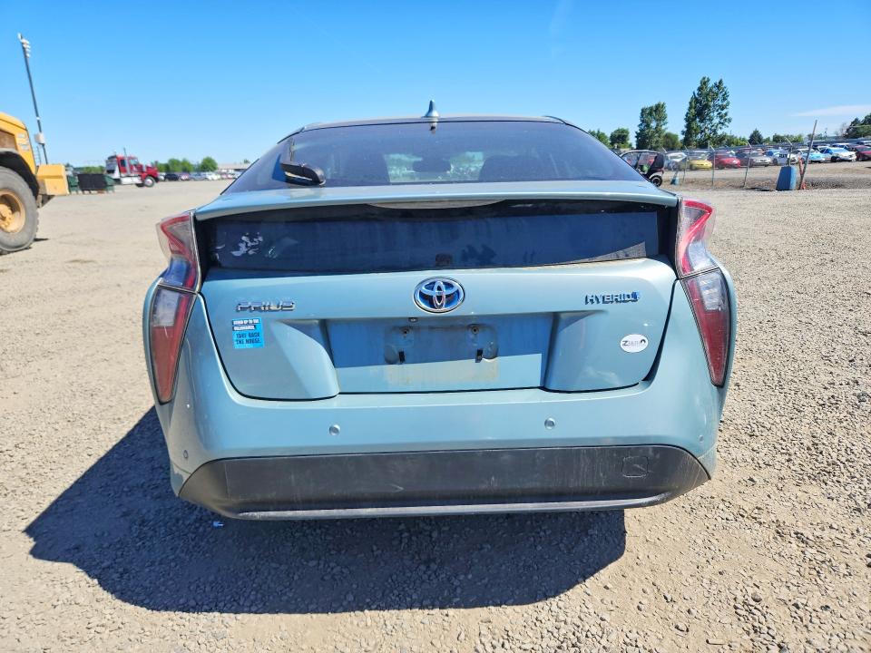 2017 Toyota Prius VIN JTDKARFU5H3040573 COPART salvage auction — FRONT END, Or - Salvage Title Certificate, sold $8,700 on 2026-08-18 (photo 6)
