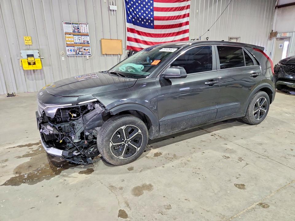 2026 Kia Niro VIN KNDCP3LE1T5329122 COPART salvage auction — FRONT END, FL - CERTIFICATE OF TITLE, sold $8,100 on 2026-07-08 (photo 1)