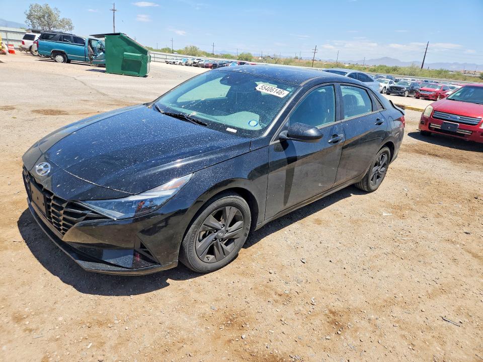 2022 Hyundai Elantra VIN 5NPLS4AG7NH065934 COPART salvage auction — REAR END, AZ - CERT OF TITLE - SALVAGE, sold $175 on 2026-07-24 (photo 1)
