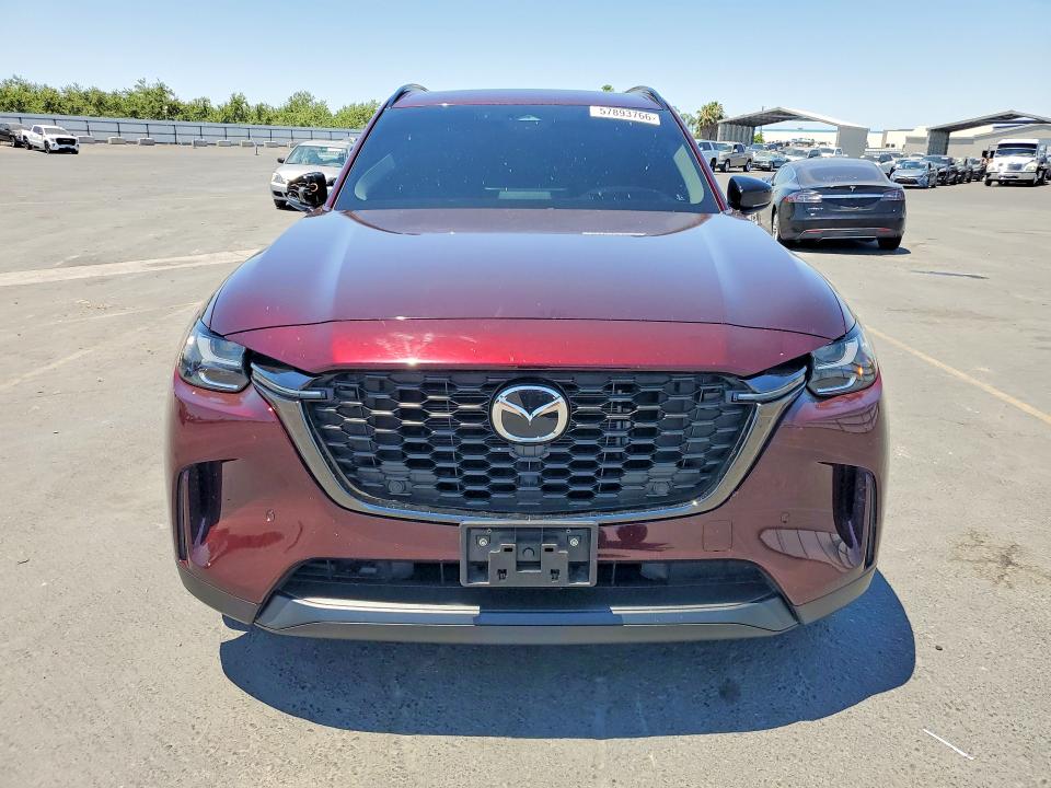 2025 Mazda Cx-90 VIN JM3KKCHD5S1256098 COPART salvage auction — SIDE, CA - SALVAGE CERTIFICATE, sold $14,000 on 2026-08-20 (photo 5)
