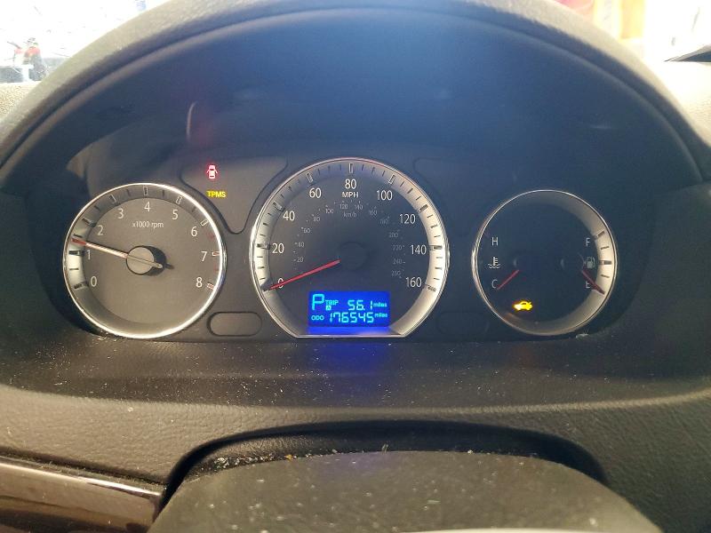 2010 Hyundai Sonata VIN 5NPET4AC2AH620849 COPART salvage auction — FRONT END, Mn - Cert Of Title-Prior Salvage, sold $250 on 2026-07-28 (photo 9)