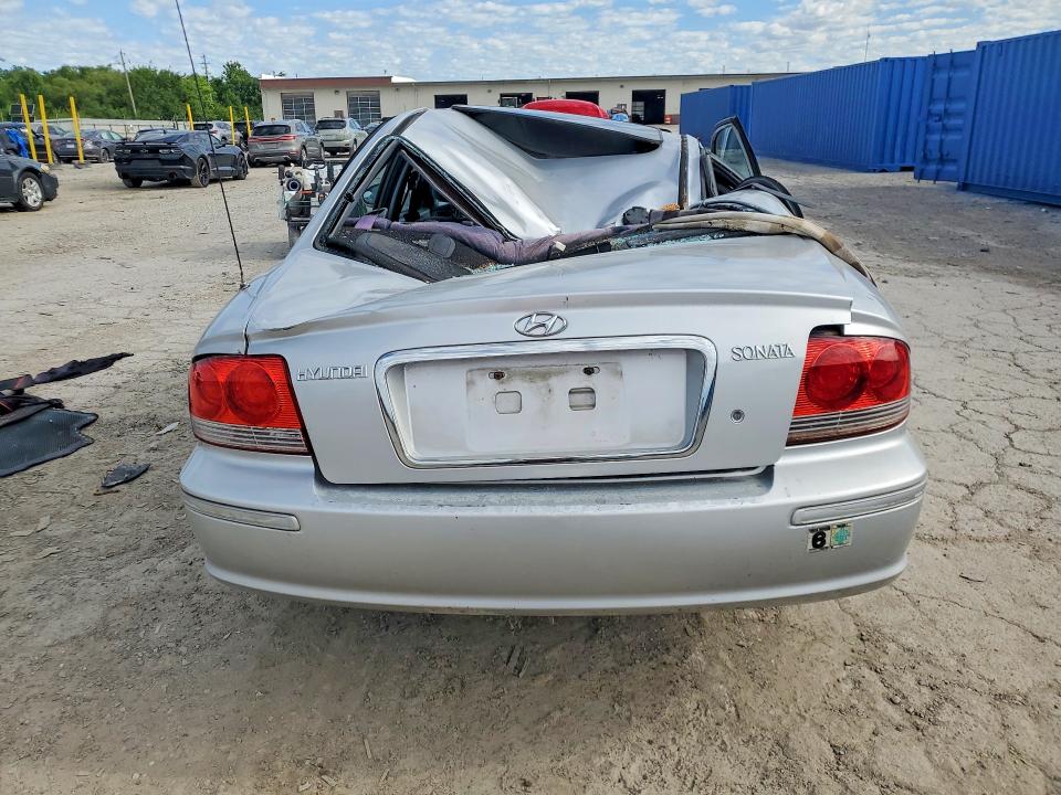 2004 Hyundai Sonata VIN KMHWF25H04A060763 COPART salvage auction — ROOF, In - Cert Of Title-Salvage Title, sold $250 on 2026-07-10 (photo 6)