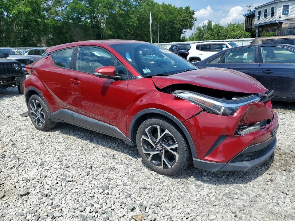 2018 Toyota C-hr VIN NMTKHMBX9JR007948 COPART salvage auction — FRONT END, MA - CERT OF TITLE-SALVAGE (P), sold $4,300 on 2026-07-06 (photo 4)