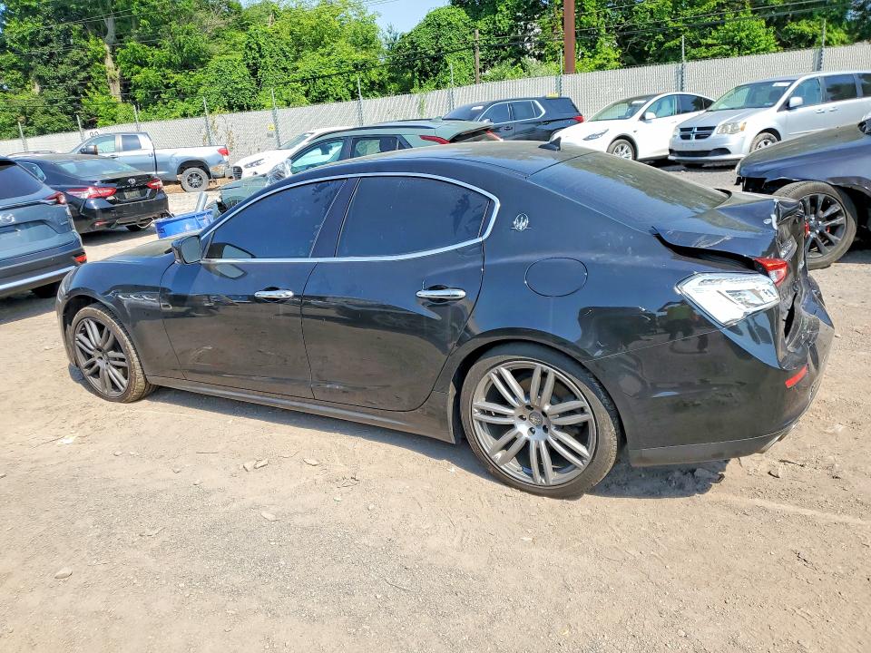 2014 Maserati Ghibli VIN ZAM57XSA1E1123254 COPART salvage auction — REAR END, Pa - Certificate Of Salvage, sold $2,850 on 2026-07-08 (photo 2)