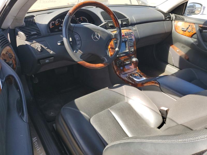 2002 Mercedes-benz Cl-class VIN WDBPJ78J82A026794 COPART salvage auction — NORMAL WEAR, Ca - Dis/Dlr/Exp Only Clean Title (P), sold $2,900 on 2026-07-09 (photo 8)