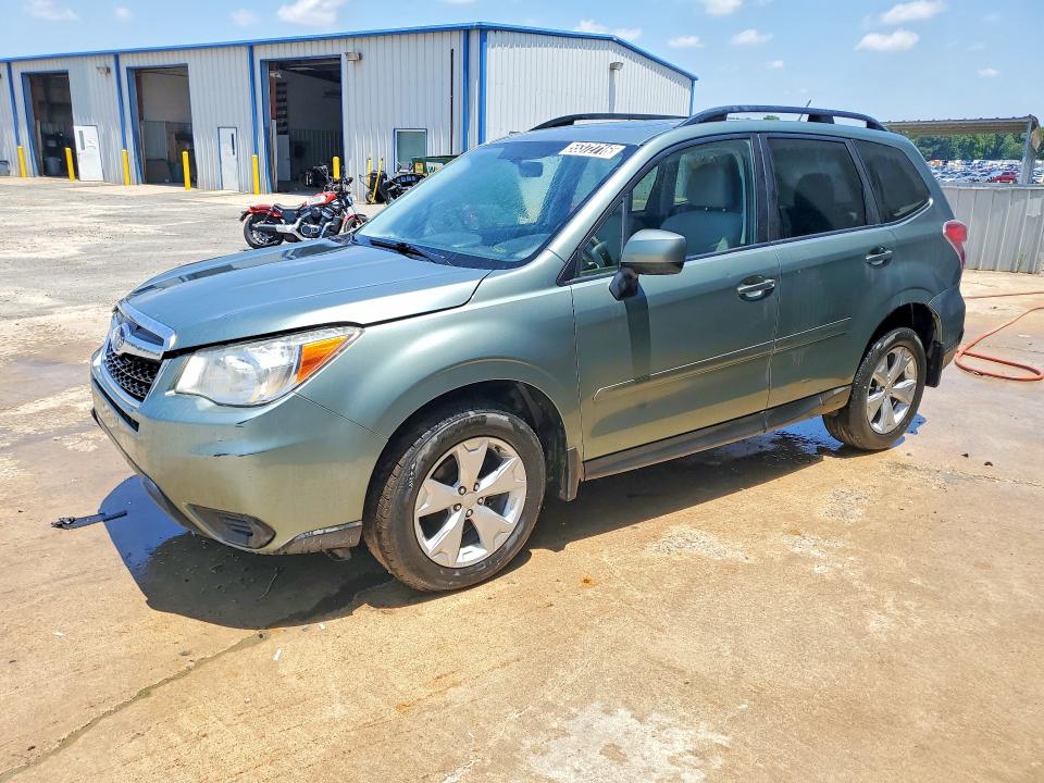 2015 Subaru Forester VIN JF2SJADC6FH505679 COPART salvage auction — MECHANICAL, UT - CERTIFICATE OF TITLE, sold $1,050 on 2026-07-09 (photo 1)