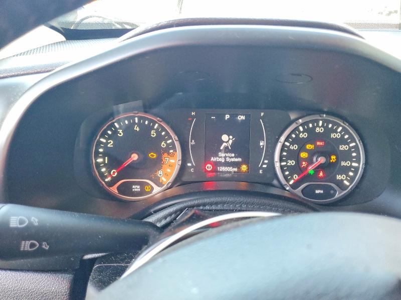 2017 Jeep Renegade VIN ZACCJABB7HPF18014 COPART salvage auction — FRONT END, Fl - Cert Of Title Slvg Rebuildable, sold $650 on 2026-07-13 (photo 9)