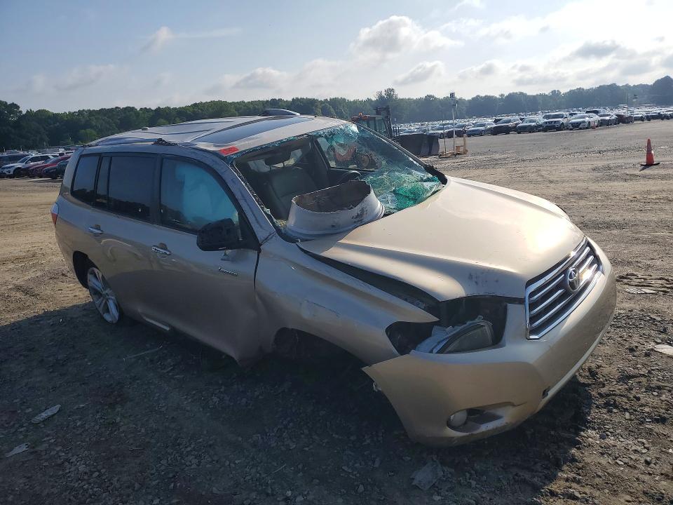 2010 Toyota Highlander VIN 5TDYK3EHXAS002110 COPART salvage auction — ALL OVER, AR - CERT OF TITLE-SALVAGE, sold $1,300 on 2026-07-13 (photo 4)