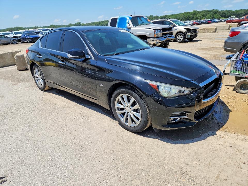 2017 Infiniti VIN JN1CV7AR2HM681368 COPART salvage auction — REAR END, KS - CERT OF TITLE-SALVAGE, sold $2,600 on 2026-07-02 (photo 4)