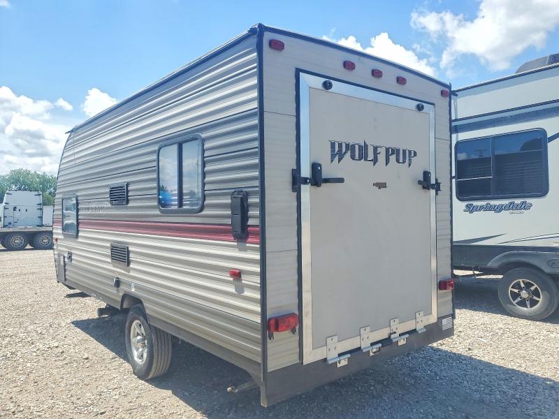 2018 Foresriver VIN 4X4TCK717JK047363 COPART salvage auction — HAIL, IA - CERTIFICATE OF TITLE, sold $2,100 on 2026-07-21 (photo 3)