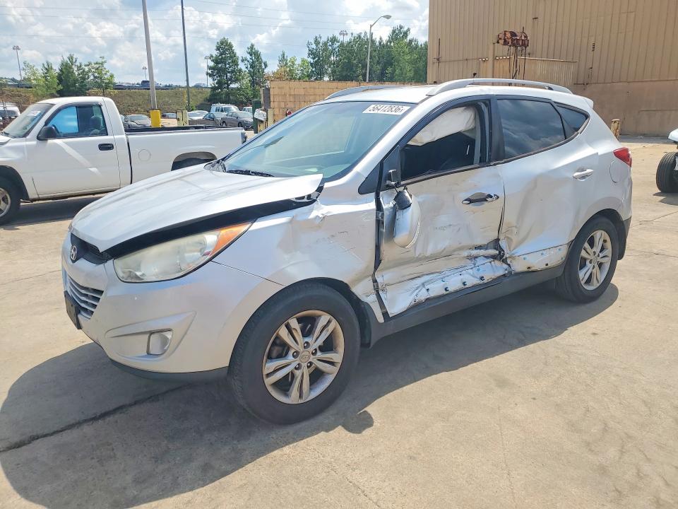 2013 Hyundai Tucson VIN KM8JUCAC9DU752650 COPART salvage auction — SIDE, Sc - Cert Of Title-Salvage, sold $1,250 on 2026-07-31 (photo 1)